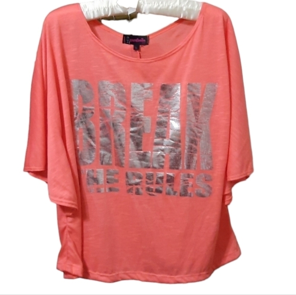Annabelle  Tee "Break The Rules" Size Large - Picture 1 of 1